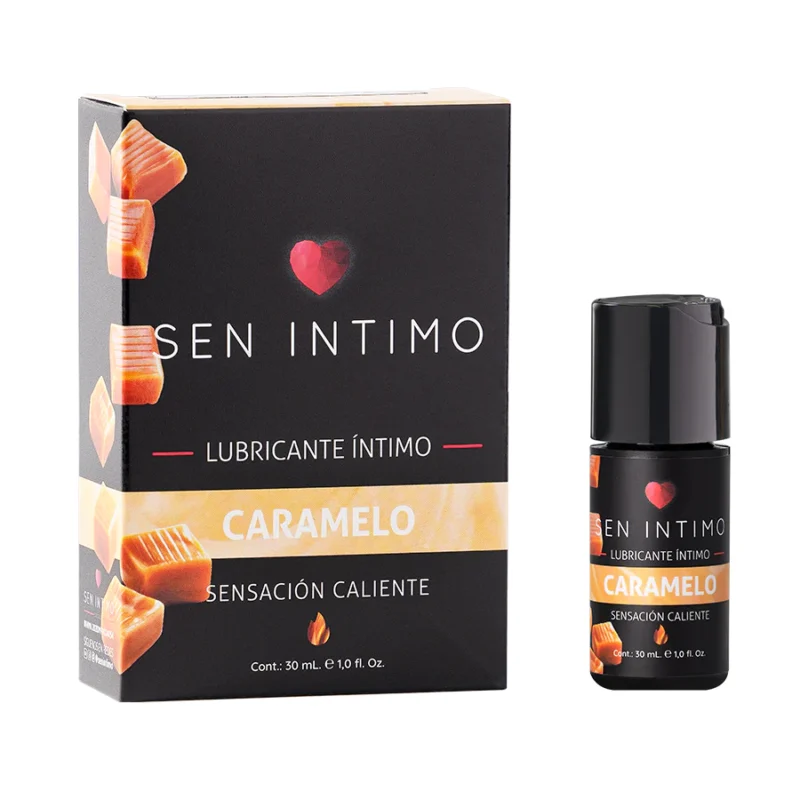 Lubricante intimo caliente caramelo X30ml