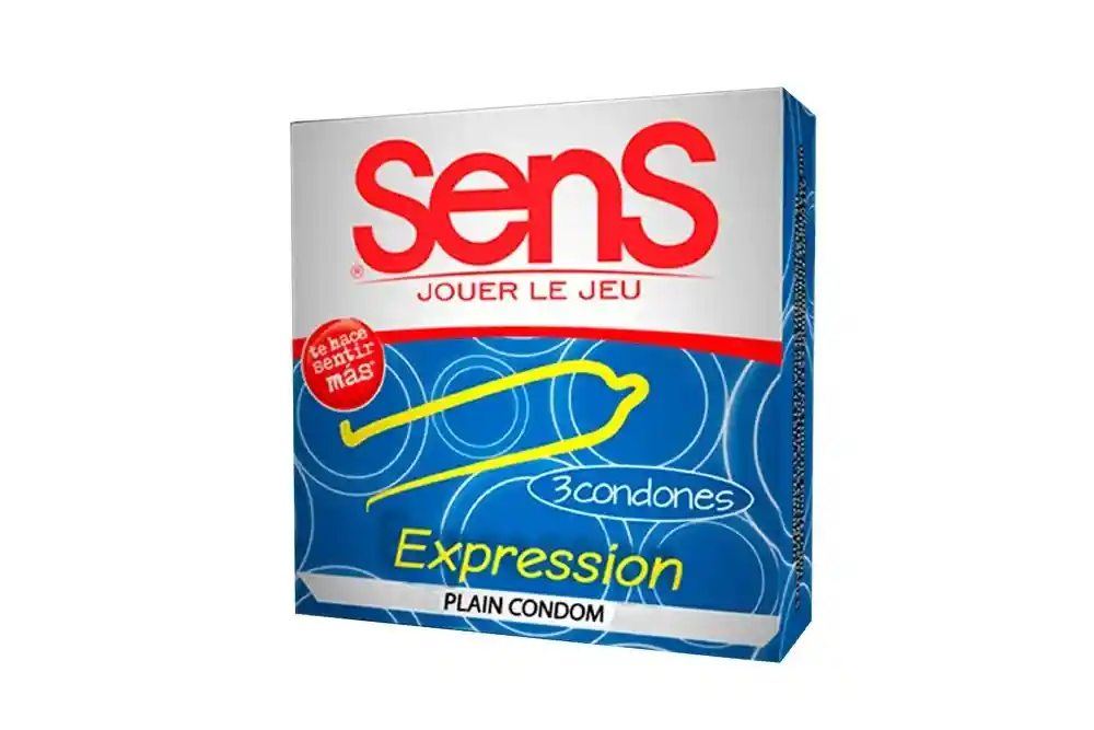 Preservativos Sens Expressión X3