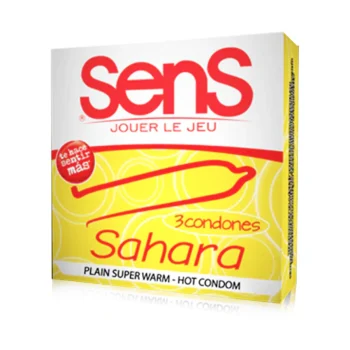 Preservativos Sens Sahara X3