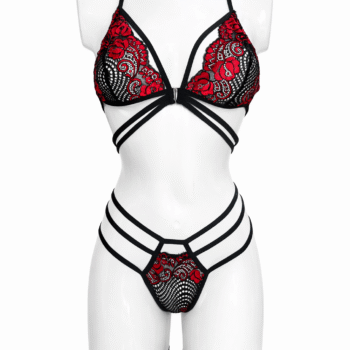 Conjunto pasión rojo