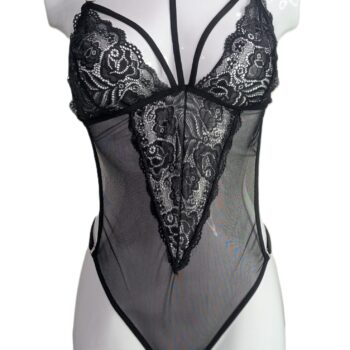 Body transparencia encaje